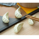 Rack Simple Design Japanese style Solid Ceramic Chopstick Rest Dumpling Shape