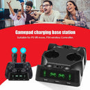 4 in 1 for Playstation PS4 Charging Dock Charger Stand Controller Charger