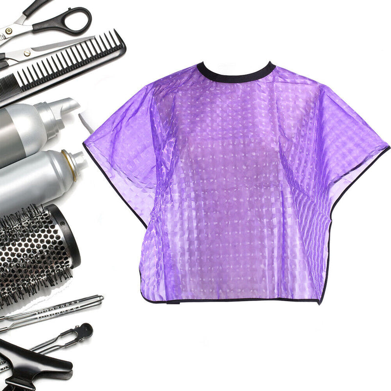 Hair Coloring Cape Waterproof Hair Cutting Dyeing Balon Barber Styling Tool