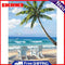 Oil Paint By Numbers Seaside Coloring Picture Digital L455