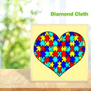 5D DIY Full Drill Diamond Painting Heart Embroidery Mosaic Craft Home Decor Kit