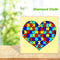 5D DIY Full Drill Diamond Painting Heart Embroidery Mosaic Craft Home Decor Kit