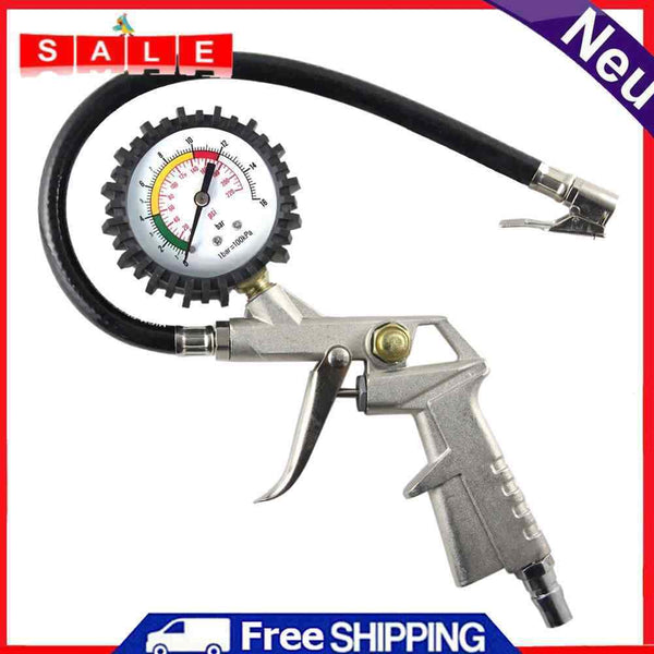 220 PSI dual air tires inflator car truck motorcycle tires inflator valve