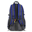 Unisex Waterproof Outdoor Sports Shoulder Bag Travel Backpack (Bright Blue)