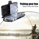 Waterproof 9 Compartments Storage Case Hooks Organizer Fishing Tackle Lure Box