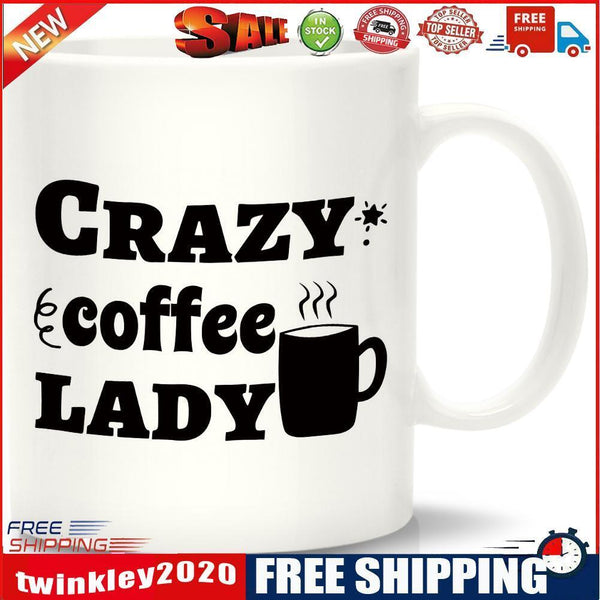 Print Ceramics Coffee Mug with Handle Creative Drinkware Coffee Tea Cups