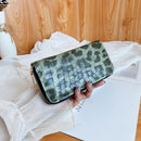 Fashion Leopard Women Wallet Portable Long Coin Purse Female PU Card Clutch B