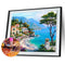 5D Full Drill Diamond Seaside Painting Embroidery DIY Cross Stitch Decor