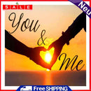 5D Diamond Painting Kit Sunset Love Hands Full Round Drill Rhinestone DIY Arts