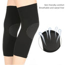 Sports Kneepad Unisex Breathable Yoga Joint Pain Knee Brace Support (Black)