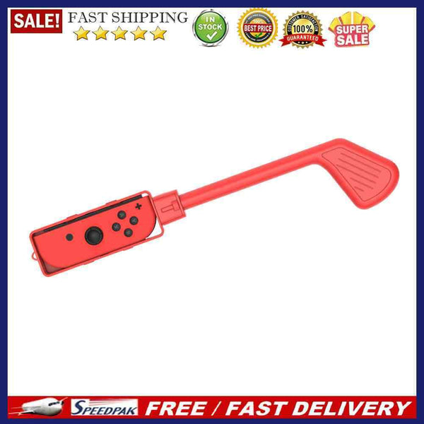 Golf Club for Nintendo Switch Game Controller Adapter for Mario Golf Super Ru