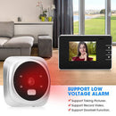 Vision HD Camera Outdoor Doorbell 2.8-Inch LCD Digital Doorbell Camera Night