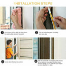 Rubber Anti Collision Soundproof Window Door Foam Seal Strip Draught Excluder