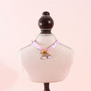 Pet Supplies Bell Pendant Dog Collar Kitten Necklace Rainbow Cat Collars