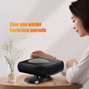 Car Heater 12V Plugs into Cigarette Lighter 2 in 1 Heating Cooling (Grey) Newly