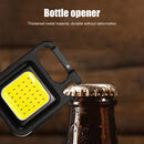 COB LED Mini Keychain Lamp Pocket Work Light Camping Fishing Climbing Lantern
