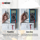 ANENG AN9205 LCD Digital Multimeter Voltmeter Resistance Tester (Blue) Newly