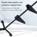 Video Card Holder Stand Double Graphics Card Water Cooling Jack Bracket Newly