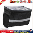 MTB Bike Road Bicycle Handlebar Phone Navigation Bag with Reflective Strip Newly