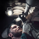 Ultralight Mini LED Flashlight Keychain Rechargeable 500LM Can Opener Work Li