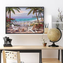 5D Diamond Painting DIY Beach Scenery Pictures Kits Full Drill Art Home Craft