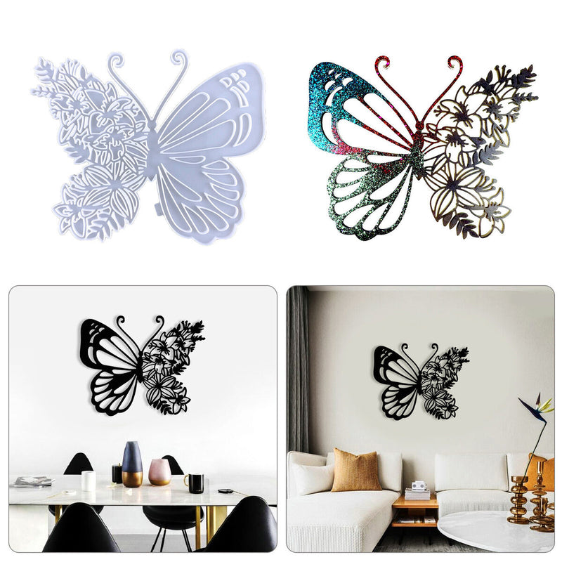 Butterfly Silicone Molds - Handmade Home Display Crafts Decorations for Wall Hanging