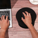 Laptop Soft Ergonomic SBR Non Slip Mouse Pad Wrist Support Mice Mat Wrist Rest