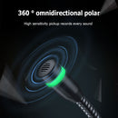 Voice Microphone Wired Rgb Laptop Microphone for Computer Recording Confere