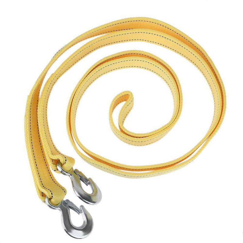 4m/13ft 5 Ton Car Van Tow Rope Heavy Duty Road Recovery Towing Strap