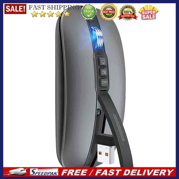 M113 2400DPI USB 2.4G Wireless Mouse Type-C Rechargeable Dual Mode Office Mouse