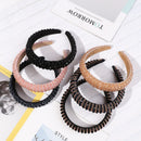 Accessories Baroque Padded Rhinestone hairband Headdress Handmade Head wrap