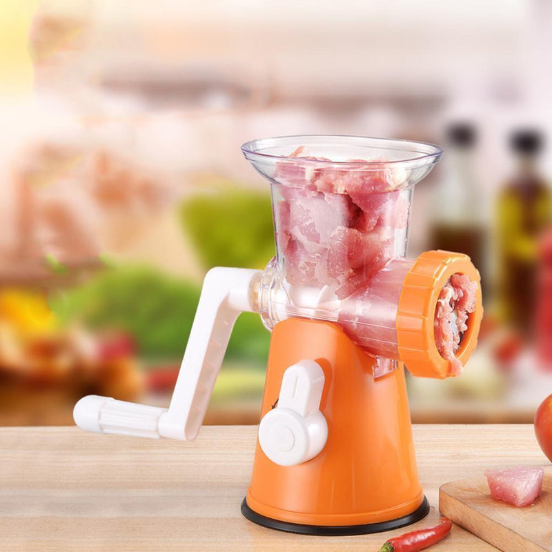Manual Meat Grinder Sausage Pasta Noodle Dishes Handheld Making Gadgets Mincer