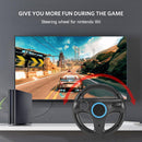 Steering Wheel for Nintend Wii Mario Racing Games Remote Controller (Black)
