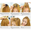 2pcs Hair Base Bump Tools Sponge Ladies Hair Rollers Curlers Headwear Accessory