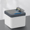 Household Electric Toothpick Storage Box Automatic Dispenser (Dark Blue)