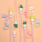 Drinking Dust Cap Cup Accessories Silicone Straw Plug Cartoon Plugs Cover