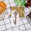 5pcs Wedding Retro Key Bottle Opener Candy Bag Tags Ribbon Holiday Party Su