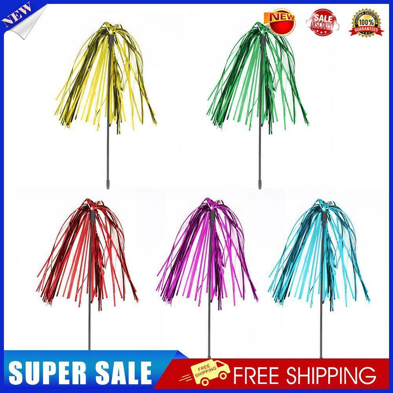 5pcs Funny Ring Paper Cat Stick Teaser Wand Playing Rod Cats Toys with Bell