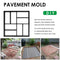 Garden Walk Pavement Mold DIY Manually Paving Concrete Molds (Polygon)