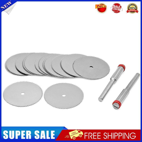 10pcs Woodworking Round Saw Blades Wood Disc Rotary Cutting Tool (22mm)