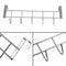 5 Hooks Over Door Home Bathroom Kitchen Coat Towel Rack Holder Hanger P3E7