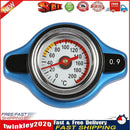 Big Head Temperature Gauge with Thermo Radiator Cap Tank Cover (0.9Bar) Newly
