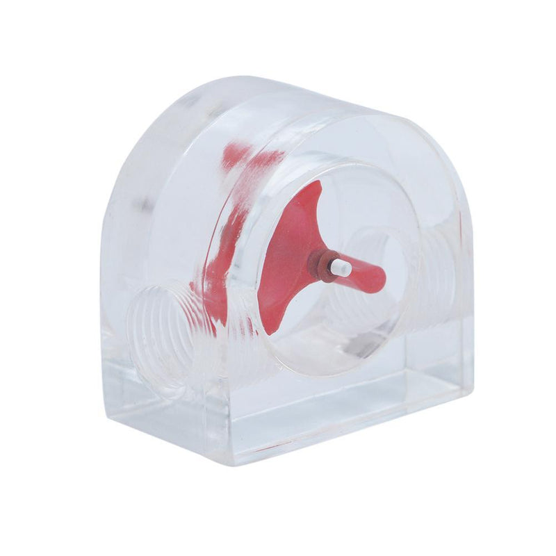 1pc Acrylic Semicircle Waterproof Seal 2 Feet Away Indicator Flow Open
