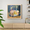 Oil Paint by Numbers Cake Canvas Artwork Living Room Picture Art Decoration Kit