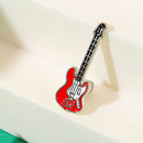 Enamel Badge Musical Instruments Brooch Collar Clothes Lapel Pin (Style 2)
