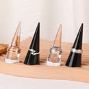 Transparent Acrylic Cone-Shape Jewelry Holder Ring Holder Ring Stand Display