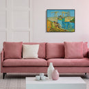 Painting By Numbers Water under Bridge Canvas DIY Colorful Oil Drawing Picture