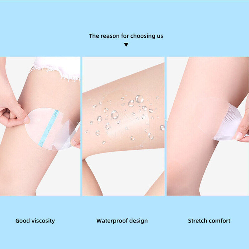 Anti-Friction Body Thigh Tape Pads Unisex Ultra-Thin Invisible Thigh Patches