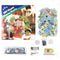 5D Diamond Rhinestone Christmas Flower Wreath Kit Hanging Home Door Wall De