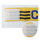 Adjustable Arm Band Nylon Breathable Football Captain Armband Band (Yellow)